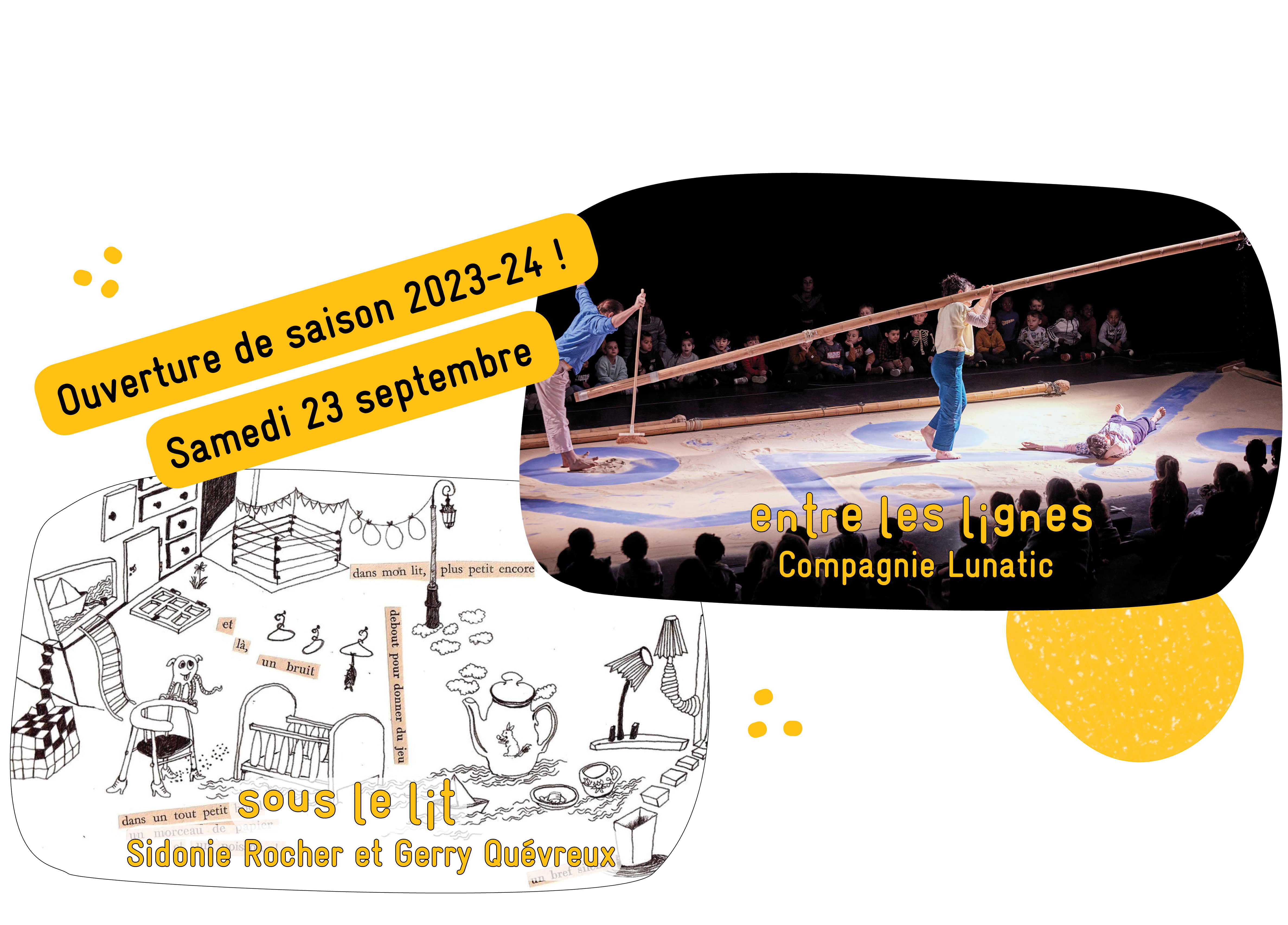 Ouverture de saison samedi 23 septembre 2023